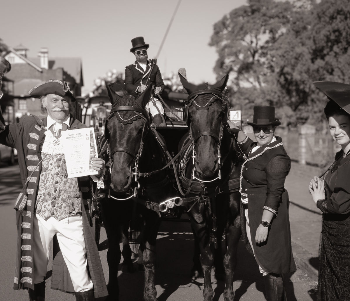 Cinderella Arrival at Maitland Heritage Festival